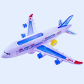 Light-Up Airplane - main product image