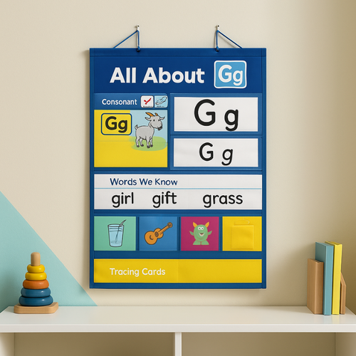 Set Includes: Door Hook x4, Letter Cards x26, Tracing Cards x26 - main product image