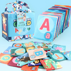 Colorful Soft Alphabet Cards for Toddlers - main product image