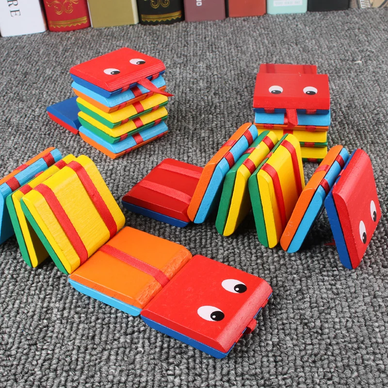 Wooden Snake Toy