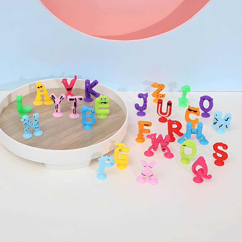 Colorful Suction Cup Building Toy