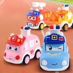 Push and Play Emergency Vehicles Set