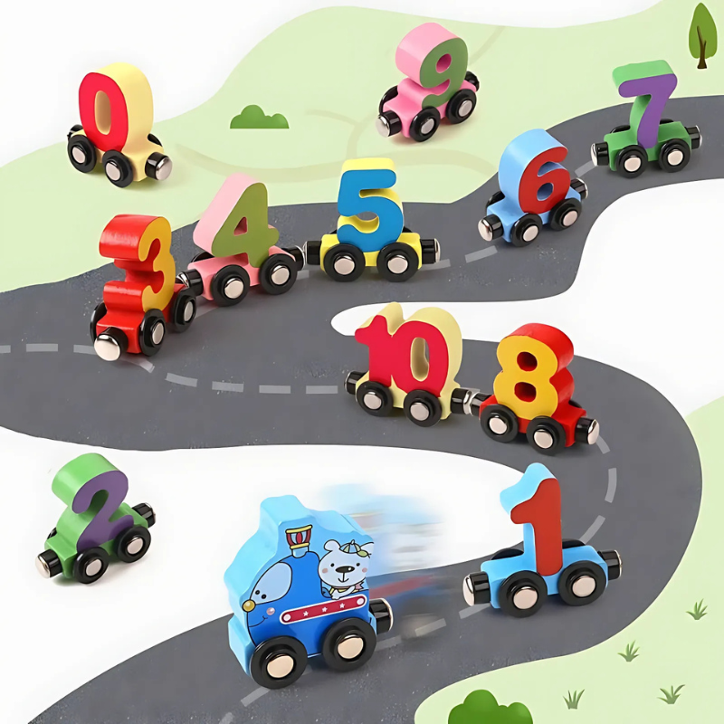 Letters and Numbers On Track