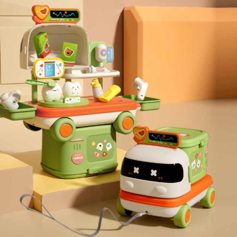 Doctor Trolley Playset with Storage