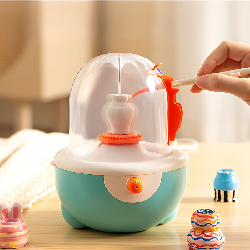 Mini Pottery Wheel Kit for Creative Kids - main product image