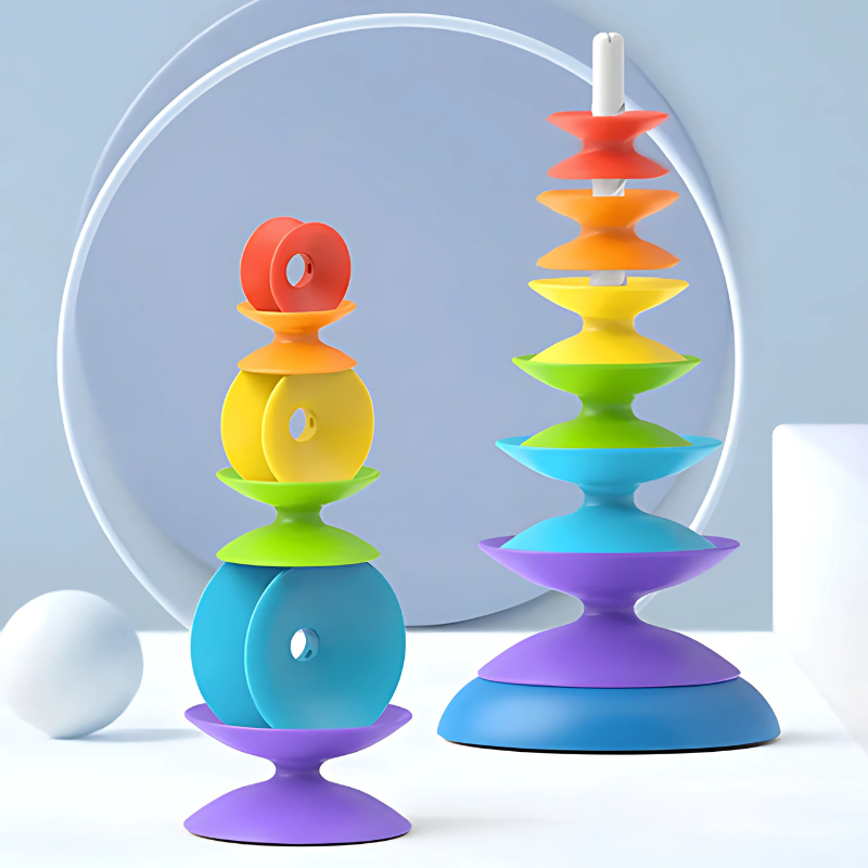 Vibrant Stacking Toy - main product image