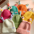 Magical Glowing Monster Knit Hat for Winter Fun