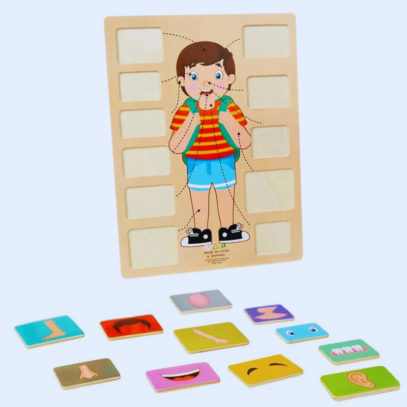 Montessori Wooden Puzzle