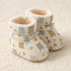 Anti-Slip Baby Shoes with Elastic Cuffs