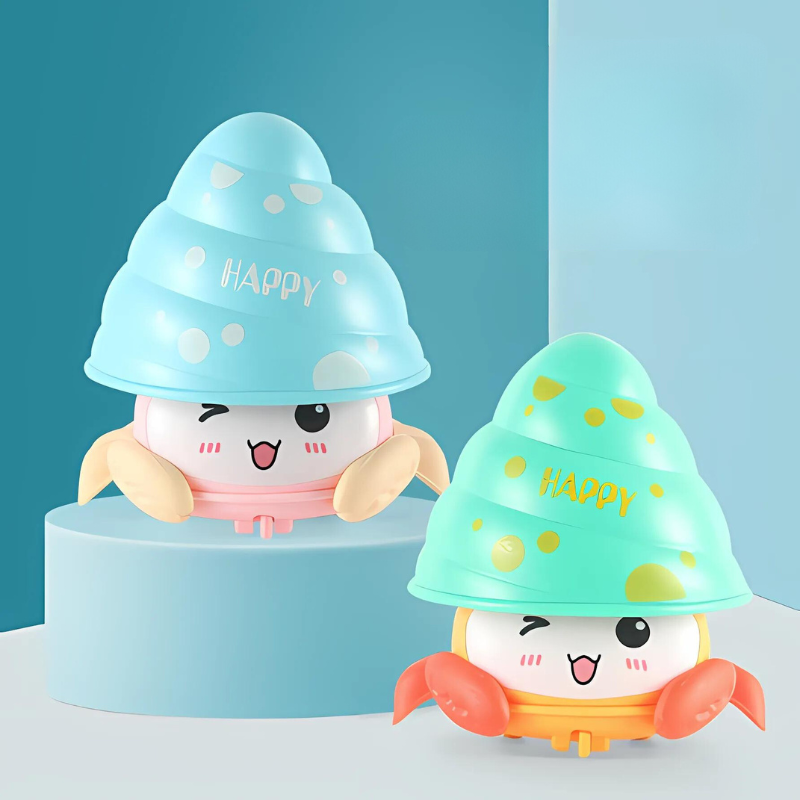 Push and Play Crab Toy for Active Toddlers