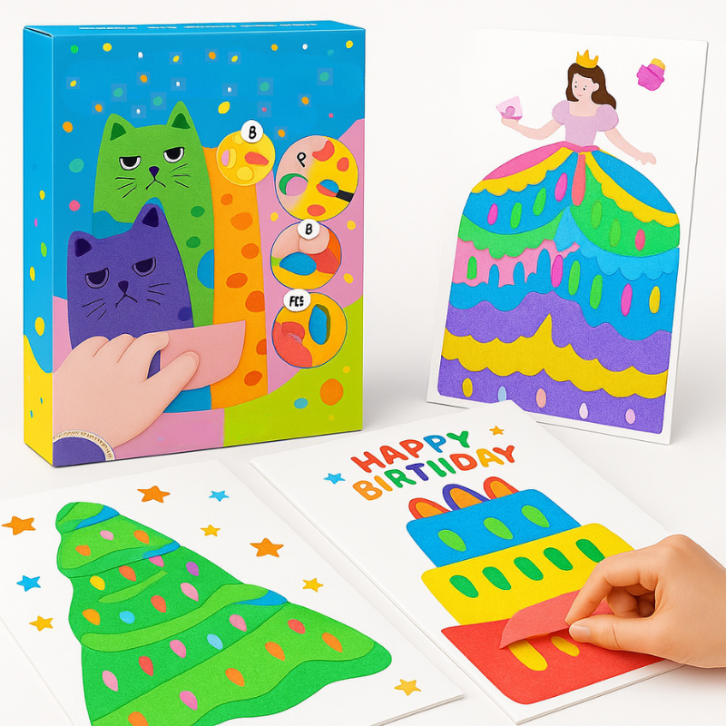 Fun Paint Kit with Rollable Stencils - main product image