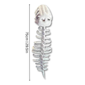 Plush Dinosaur Skeleton Costume - main product image