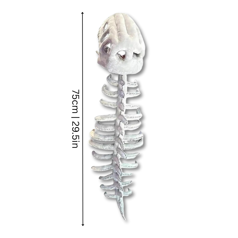 Plush Dinosaur Skeleton Costume - main product image