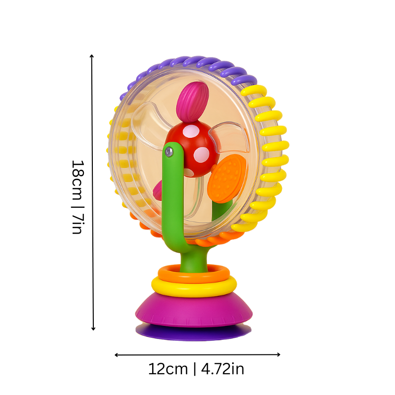 Engaging High Chair Spin Toy