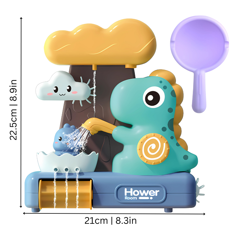Interactive Dinosaur Water Shower
