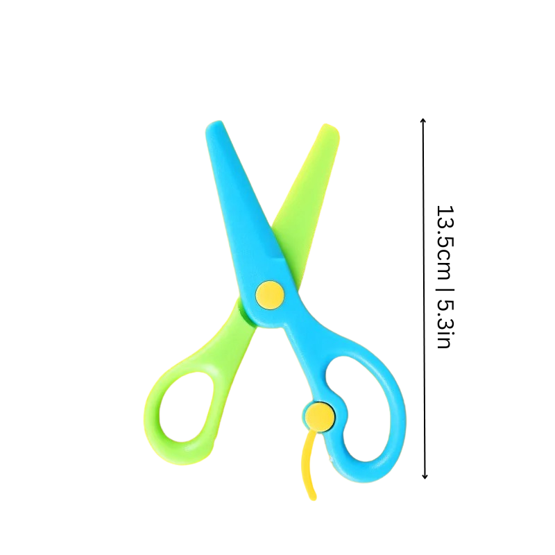 Kid-Friendly Safety Scissors Set