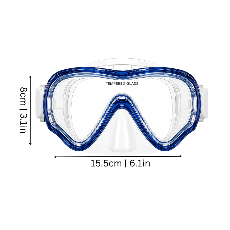 Super-soft Silicone Skirt Fits Gently On the Face and Seals Like A