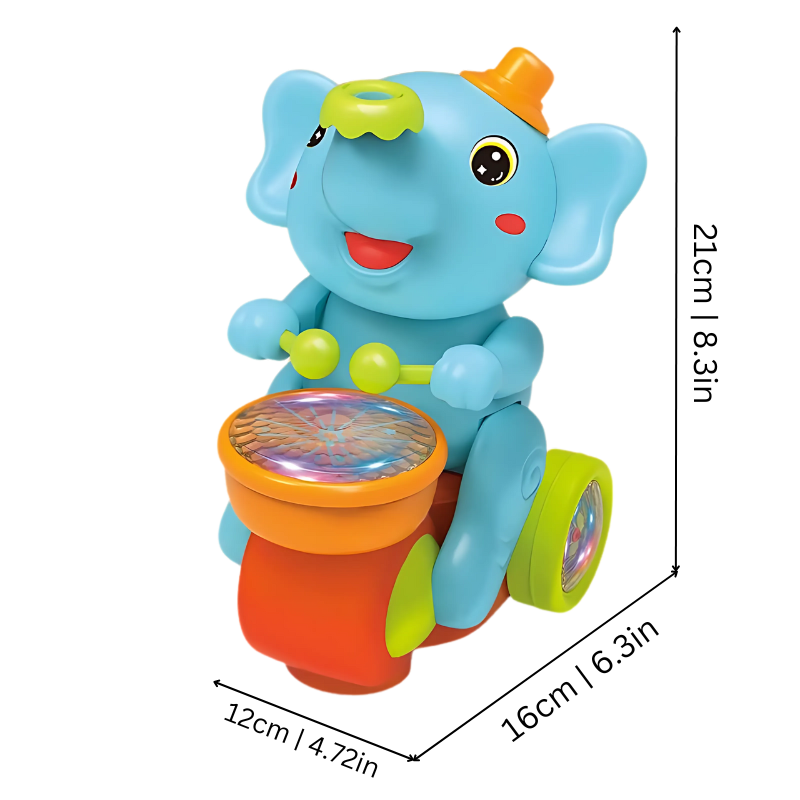 Interactive Musical Elephant Toy for Kids