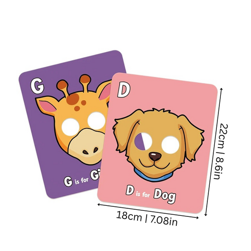 Animal ABC Flash Card Set