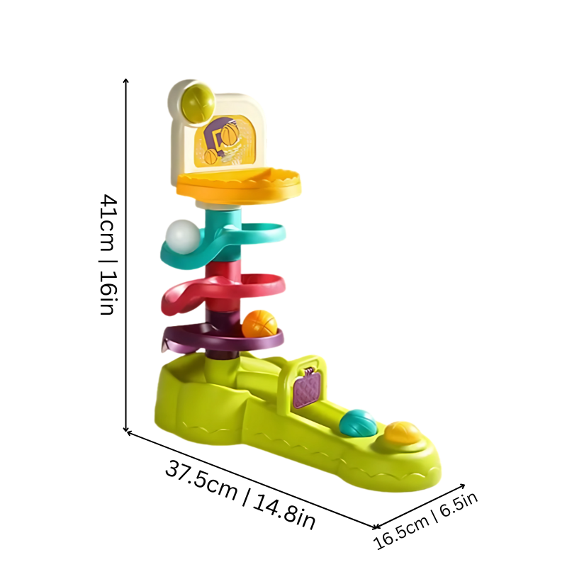 Interactive Rolling Ball Tower
