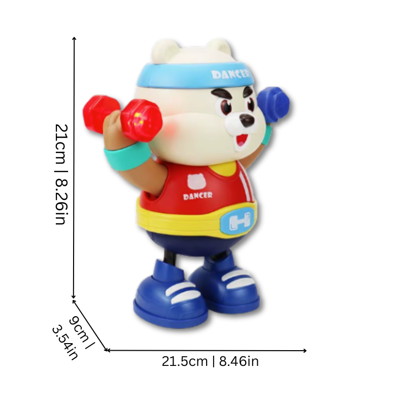 Dancing Fitness Toy with Lights and Music