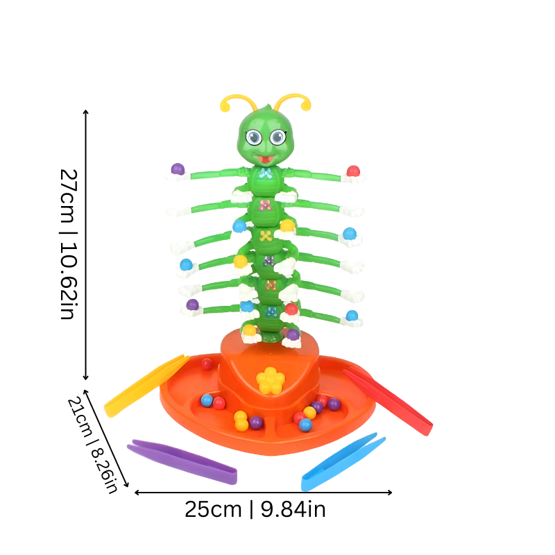 Interactive Dancing Caterpillar Game
