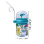 Kids Straw Bottle with Sprayer Fun