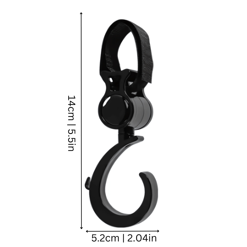 Universal Stroller Hook for Bags and More