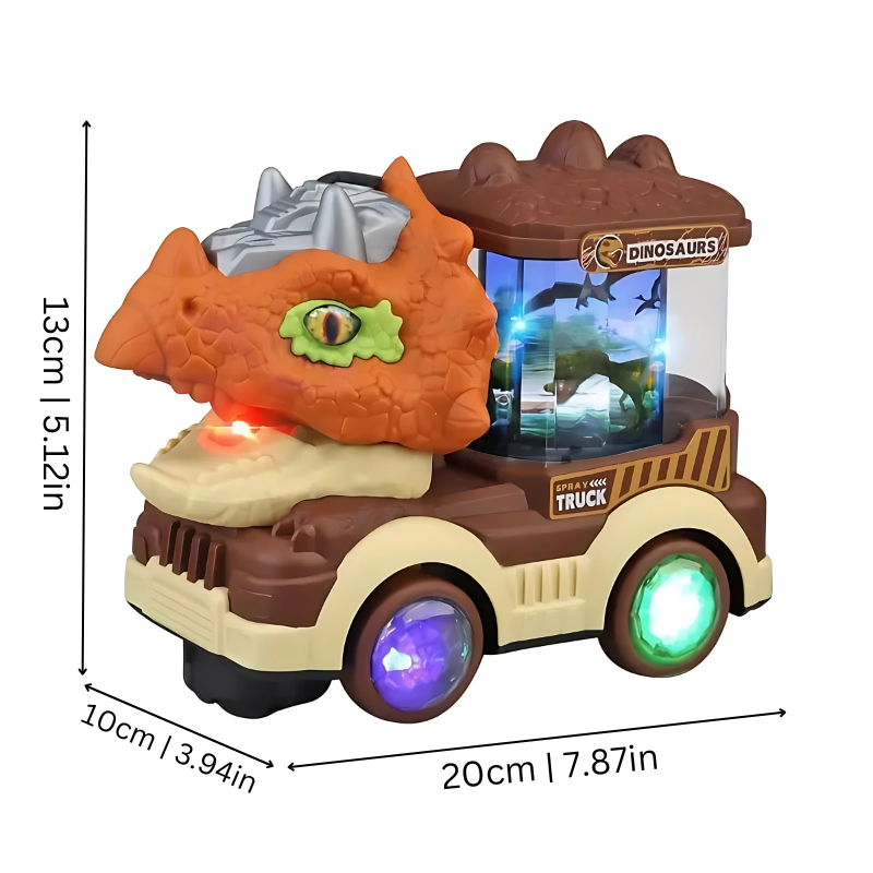 Interactive Dinosaur Music and Light Vehicle
