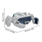 Interactive Dancing LED Mist Crab Toy for Kids