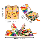 Montessori Quiet Book for Early Learning Fun
