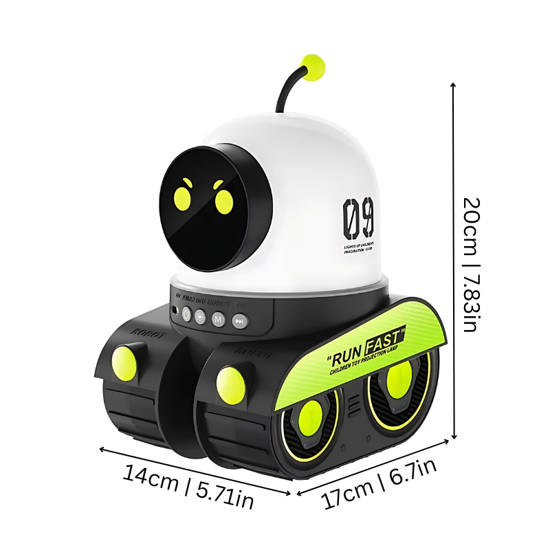 Soothing Adventure With, the Robot Night Light, Star Projector, and