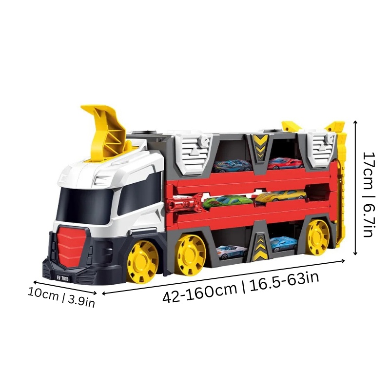 The Transforming Truck and Car Track