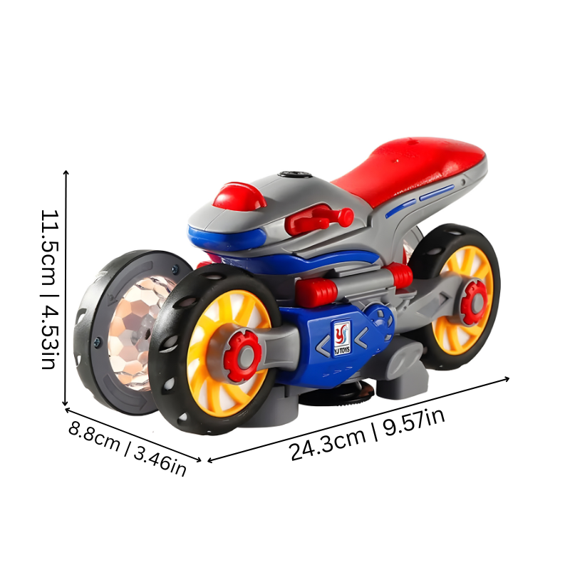Gravity-Defying Motorcycle