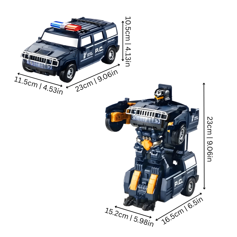 Light-Up Police Car