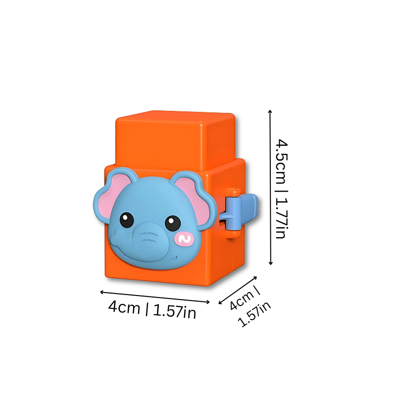 Animal Stacking Blocks with Pop-Out Surprises