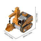 4-in-1 Build and Play Excavator Set