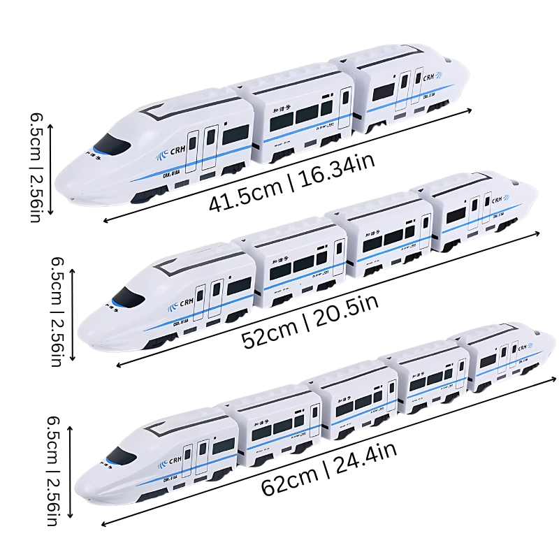 Interactive Train with Auto-Turn Technology