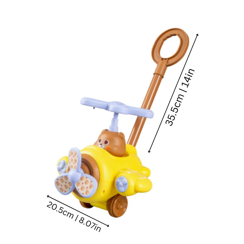 Push and Play Baby Plane with Spinning Blades