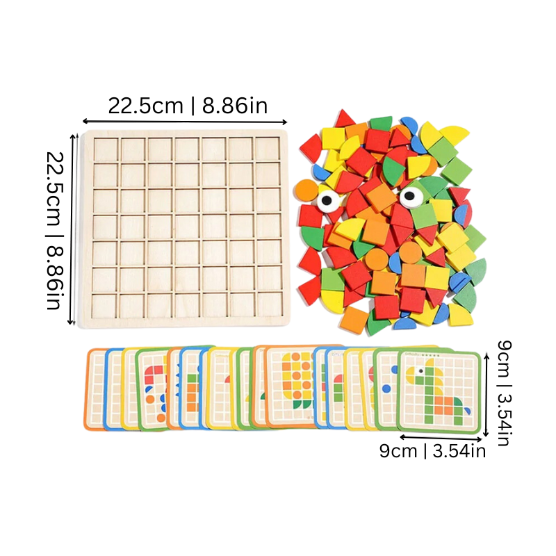 Interactive Montessori Learning Puzzle