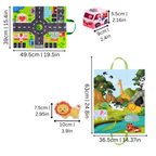 Plush Vehicle Set for Toddlers' Imaginative Play