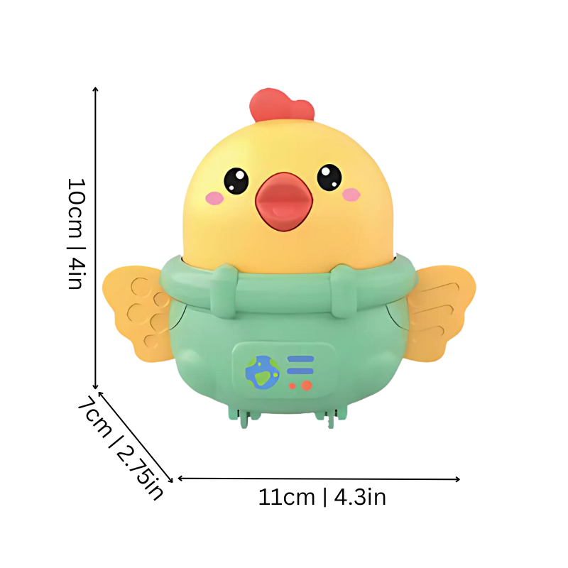Push and Play Chicken Toy for Active Toddlers