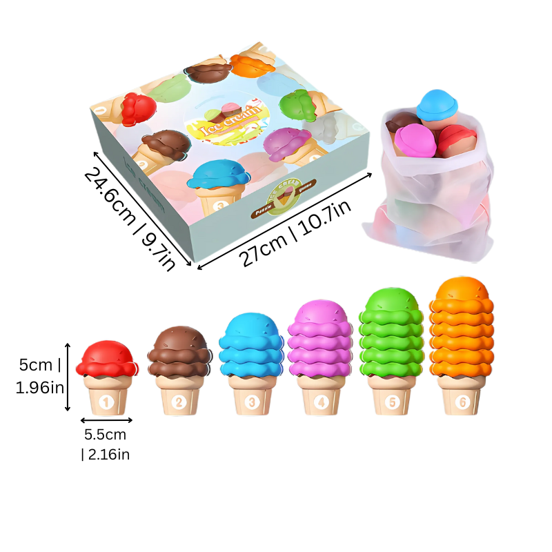 Stackable Cone Set