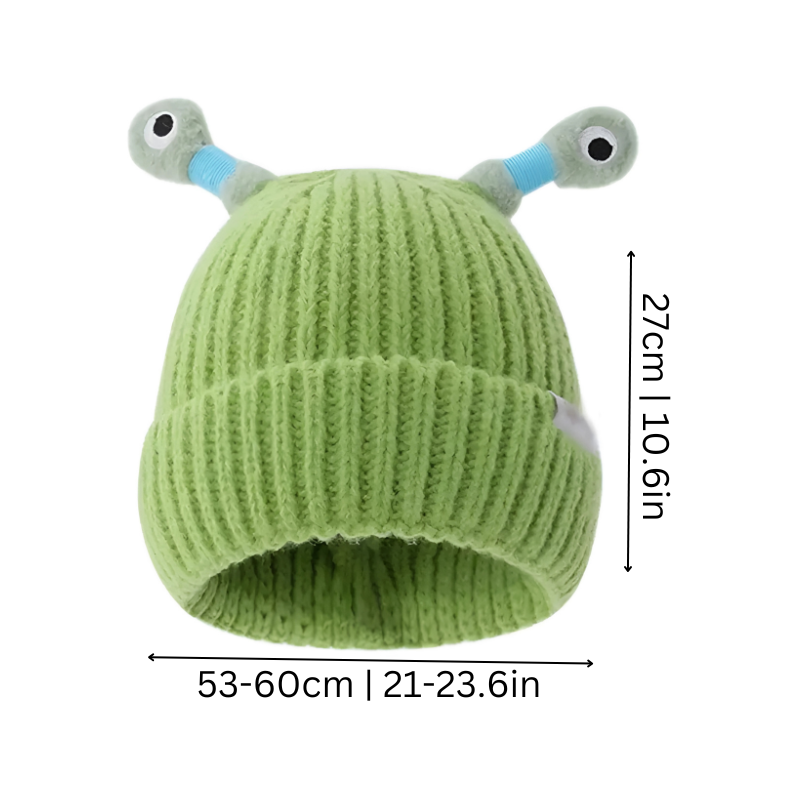 Magical Glowing Monster Knit Hat for Winter Fun