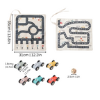Portable Racing Track Set for Kids