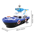 Multi-Vehicle Boat Adventure Playset