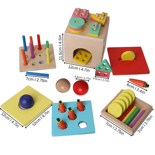 5-in-1 Montessori Learning Set for Toddlers