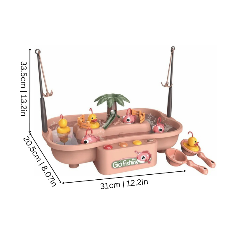 Interactive Water Fishing Game