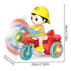 Interactive Electric Biker Toy with Light and Sound