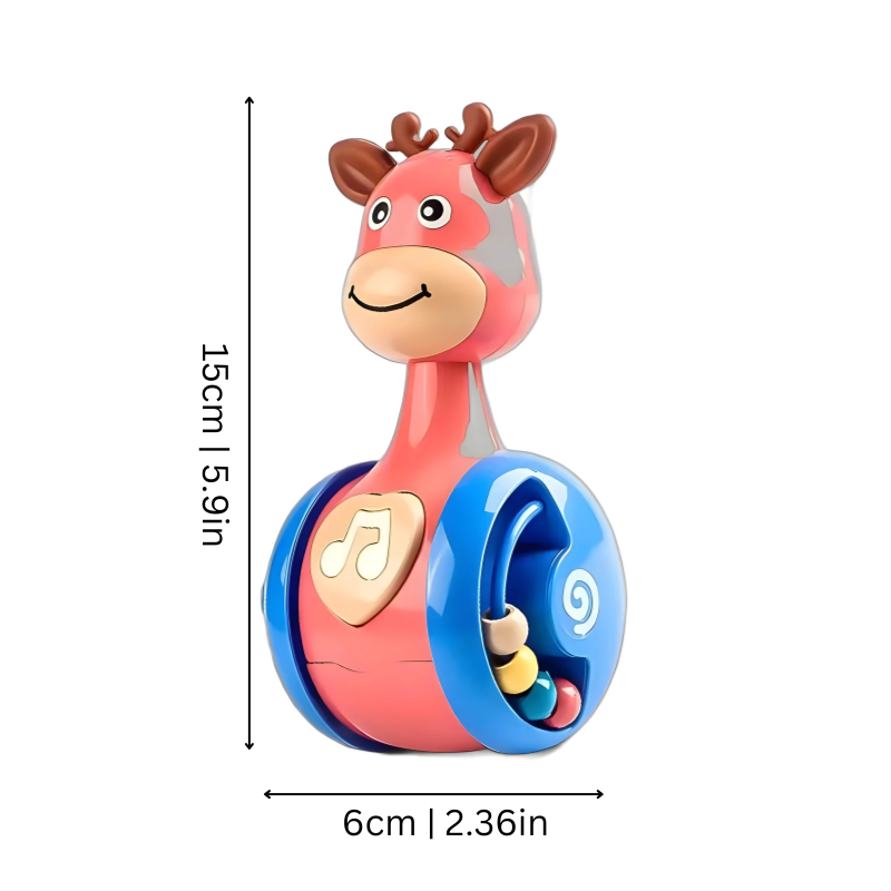 Interactive Rolling Baby Toy for Motor Skills